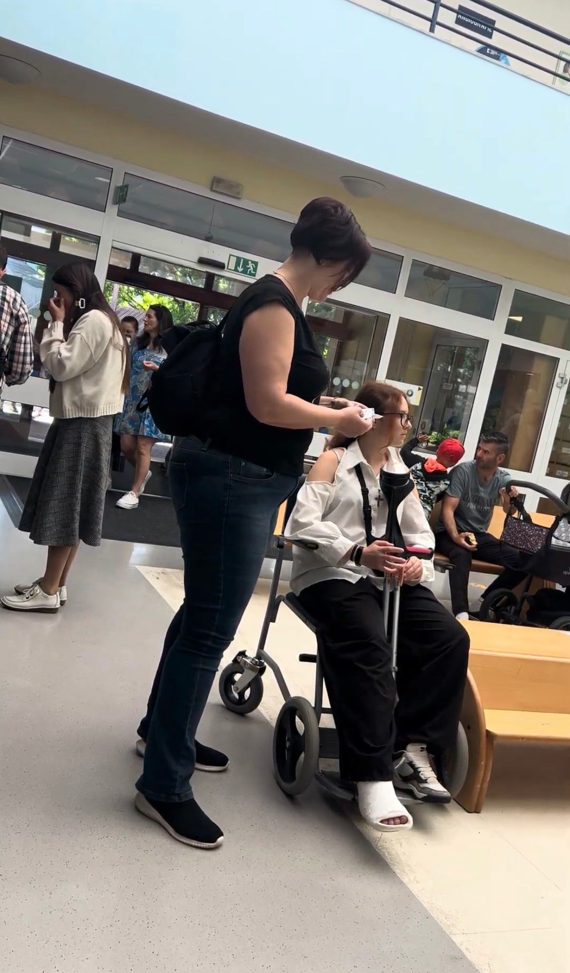 Girl fresh slc wheelchair video
