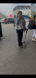 brace ankle vythout crutches video