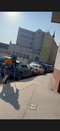 Man slc going to hospital video