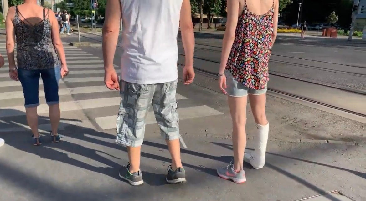 Slwc girl on the street video
