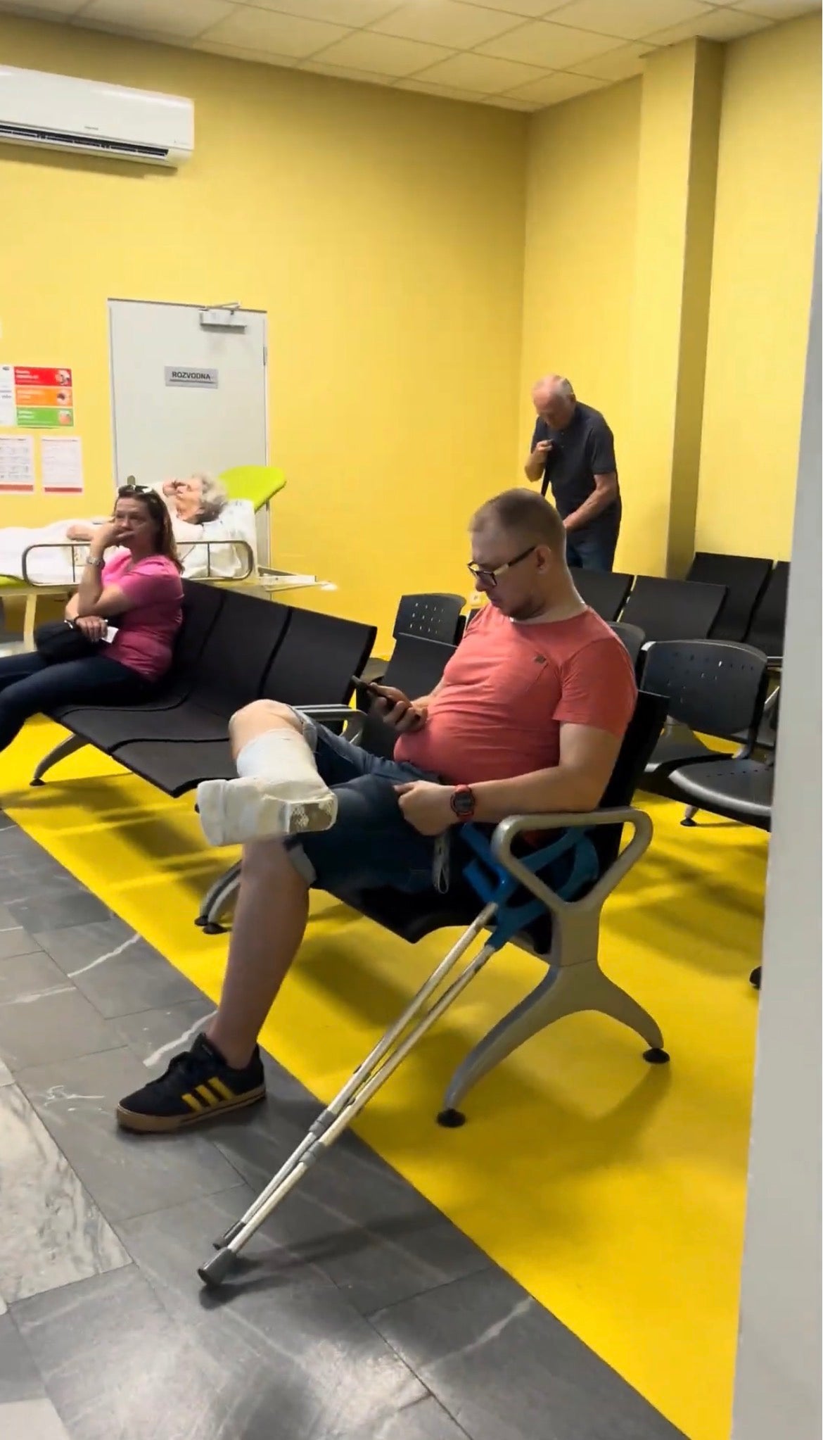Slwc guy hospital video