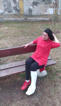 Girl in red slwc with sock video