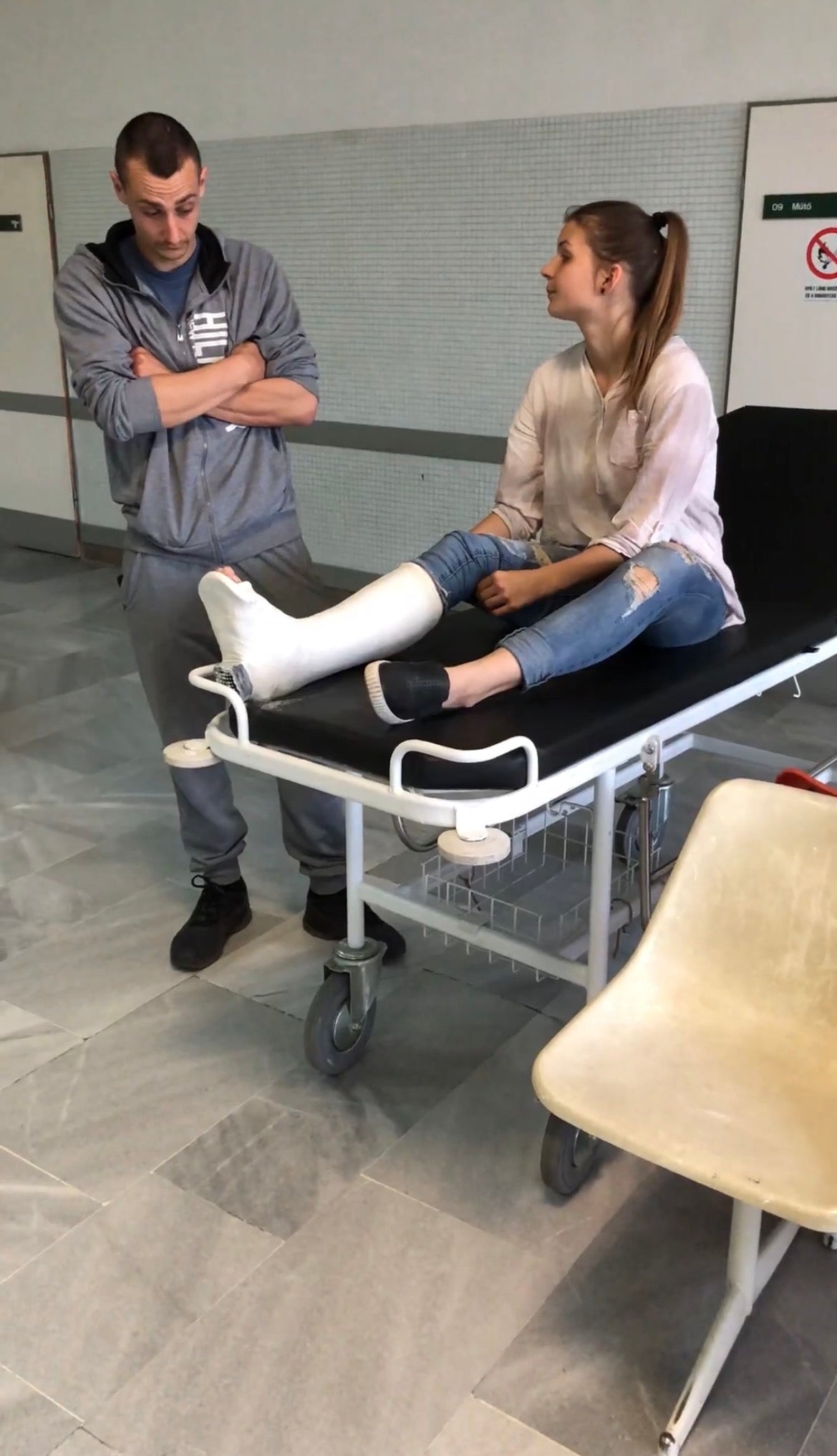 Girl fresh slwc hosital video
