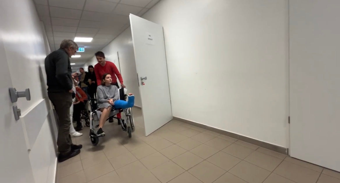 Girl blue llc hospital video