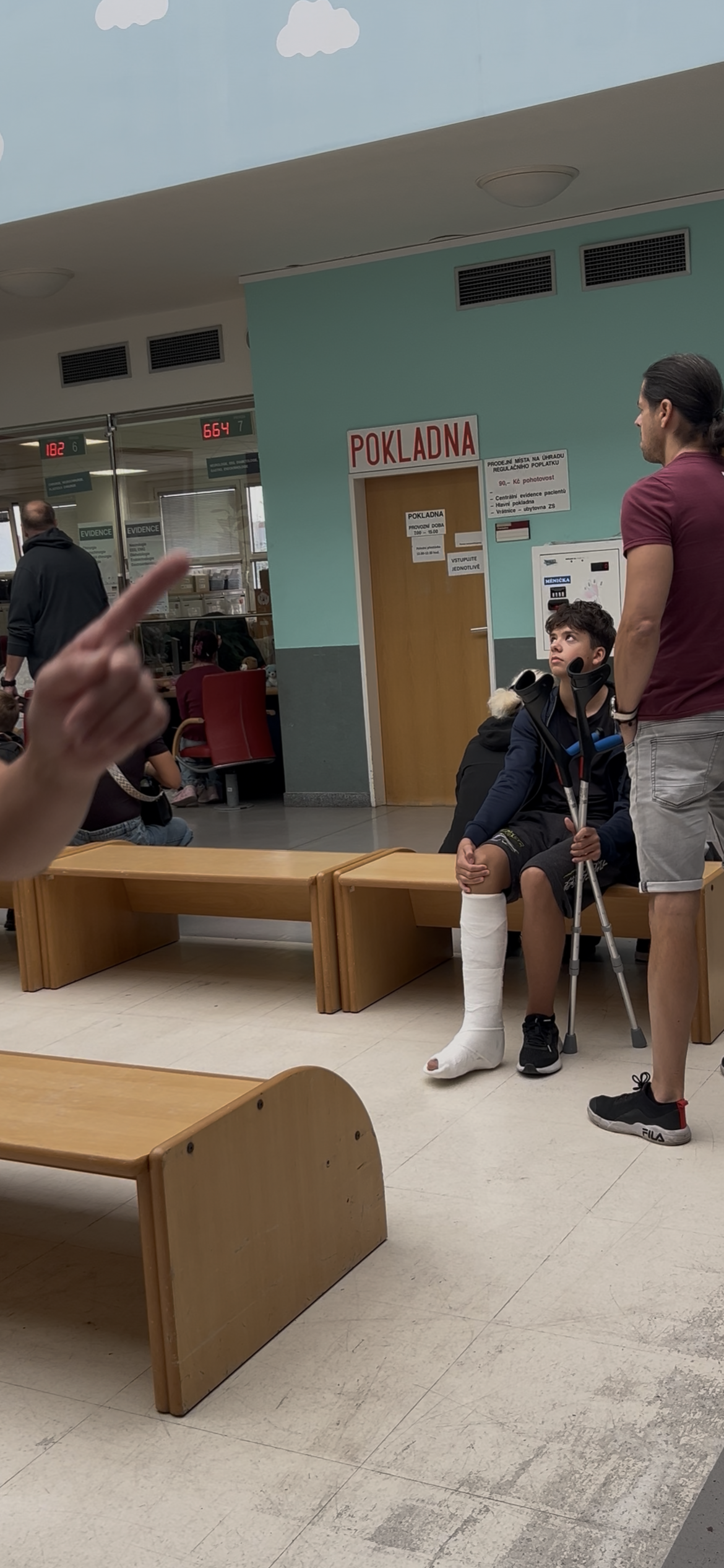 Slc guy arrived to hospital 2 videos